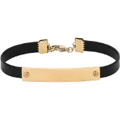 Faina Bracelet or / noir