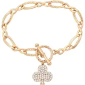 NAEMI Bracelet or / transparent