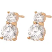 Gaya Boucles d'oreilles or rose