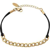 NAEMI Bracelet or / noir