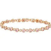 NAEMI Bracelet or rose / rose / argent