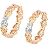 Gaya Boucles d'oreilles or / argent