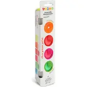 Primo Temperafarben Fluo 25 ml, Mehrfarbig