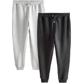 Next Pantalon gris chiné / noir