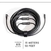 IQwire 50' (15m) USB C To C Right Angle (IQX15) (15 m)