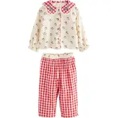 Next Pyjama bleu clair / rouge / blanc