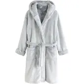 Next Peignoir long gris clair