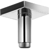 Keuco Bras de douche EDITION 300 rosace carrée sortie 100mm vc