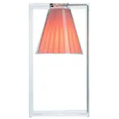 Kartell Lampe de Table , Rose / rosé, Salon / séjour, Plastique