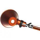 Artemide Lampe de Table , Tolomeo Micro, Orange, Bureau / espaces de travail, Métal, Design