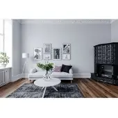 By Rydens Lampe sur pied Rina blanc
