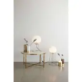Hubsch Lampe Balance Large Laiton/blanc | 890606