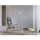 BELID Tyson Tilt Floor Lamp White Structure