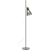 Kartell K-LUX Lampadaire Smoke Grey | Black