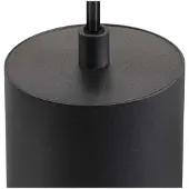 SLV ASTO TUBE, luminaire suspendu, GU10, longueur de suspension 250 cm, 4x max. 10 W, noir