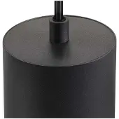 SLV ASTO TUBE, luminaire suspendu, GU10, longueur de suspension 250 cm, 2x max. 10 W, noir