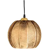 Bloomingville Hängeleuchte Adar, Farbe Braun, aus Glas, D22xH20 cm 82069076