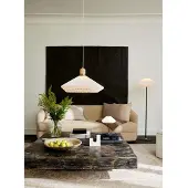 Halo Design Lampe de Table , Blanc, Salon / séjour, Métal