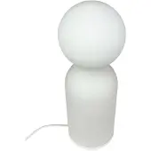 Dyberg Larsen Lampe de Table , Harper, Blanc, Salon / séjour, Verre, Scandinave