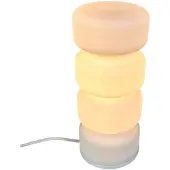 Dyberg Larsen Lampe de Table , Olive, Blanc, Salon / séjour, Verre, Scandinave