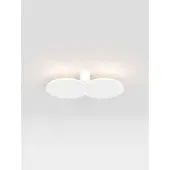 Rotaliana Plafonnier , Blanc, Salon / séjour, Aluminium
