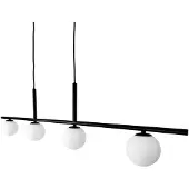 Dyberg Larsen Suspension , Alice, dimmable, Noir, Salon / séjour, Métal, Design