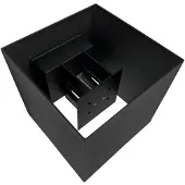Dyberg Larsen Luminaire Extérieur , Venus, Noir, Aluminium, Scandinave