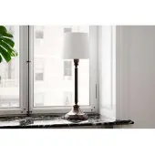 By Rydens Lampe de Table , Blanc, Salon / séjour, Métal
