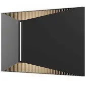 Loom Design Applique Murale , X, dimmable, Noir, Terrasse, Aluminium, Moderne