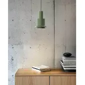 DCW éditions Chaumont Suspension Ø 19 cm | White | Green