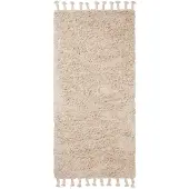 Ferm Living Amass Long Pile Tapis Runner (140 x 70 cm) | Off-White