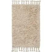 Ferm Living Amass Long Pile Tapis Mat (50 x 70 cm) | Off-White