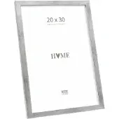 Deknudt Frames Cadre photo en bois Deknudt S243D Antiksilber 20x30 cm