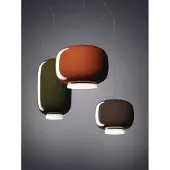 Foscarini Chouchin Suspension Chouchin 3 (Grey) | Integrated LED Dimmable