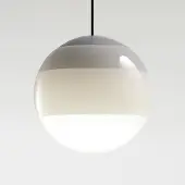 Marset Suspension , Dipping Light, dimmable, Blanc, Salon / séjour, Verre, Design