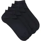 HUGO BOSS Boss 2-pack Shoeliner Finest Soft Cotton Navy Str 43-46 2 stk.