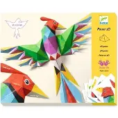 Djeco 3D Poster Folding Craft Set - Oiseau de Paradis