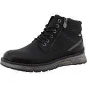Tom Tailor Bottines à lacets noir