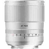 TTArtisan AF-FF 75mm F/2.0 Sony E-mount Silver