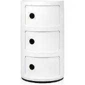 Kartell Componibili Classic Unité de Rangement White | 3 doors