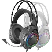 Mars Gaming MH124, Câble, Gaming, 20 - 20000 Hz, 251 g, Casque avec microphone, Noir