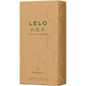 LELO Hex Organic - préservatif ultra-fin - latex naturel - boîte de 12