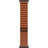 Apple Bracelet Alpine Loop Watch | 44/45/46/49 mm - Taille L - Terracotta / Black Titanium