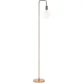 Beliani Lampadaire cuivre sur socle métallique accessoire style industriel moderne