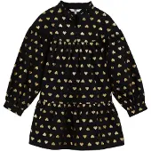 We fashion Robe or / noir