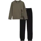 We fashion Pyjama olive / noir