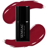 Semilac UV Hybrid Winter Collection vernis à ongles gel lampe UV/LED teinte 592 Jelly Cherry 7 ml