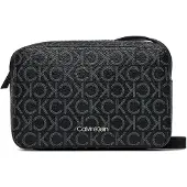 Calvin Klein Sac à bandoulière noir / argent / blanc