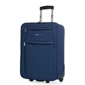 Itaca unisex. T71950-02 Valise de voyage à 2 roues T71950 marine -55x39x18cm (OSFA), Bleu, Casuel, Polyester