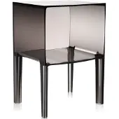 Kartell Small Ghost Buster Table de Chevet avec Rangement Fumé
